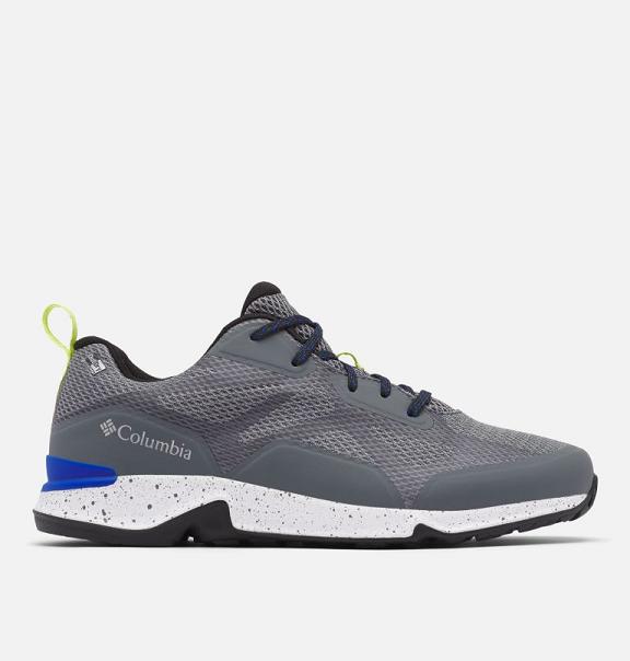 Columbia Mens Sneakers UK Sale - Vitesse OutDry Shoes Grey Blue UK-144682